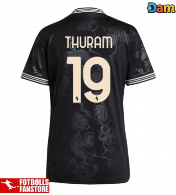 Juventus Khephren Thuram #19 Tredje Tröja Dam 2025-26 Kortärmad